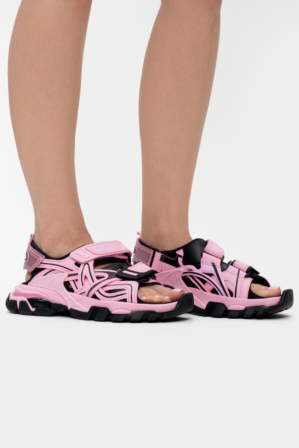 Track best sale sandals balenciaga